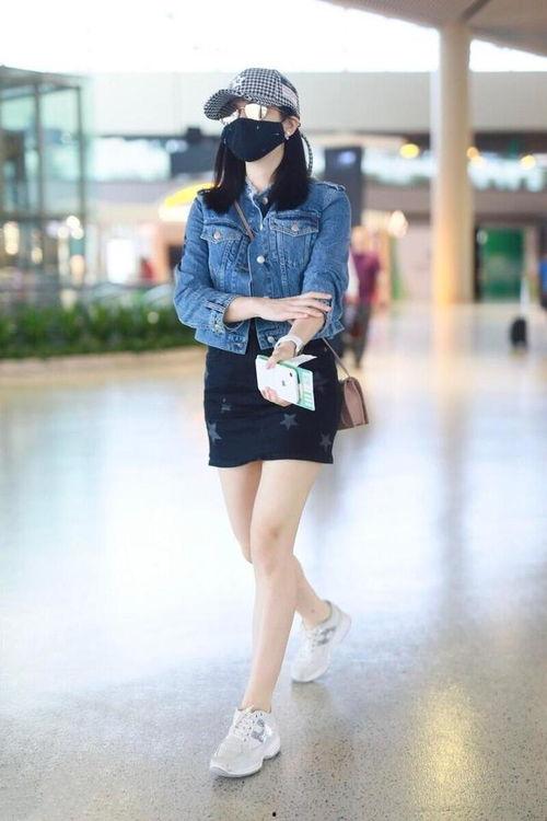 陈妍希生活照街拍